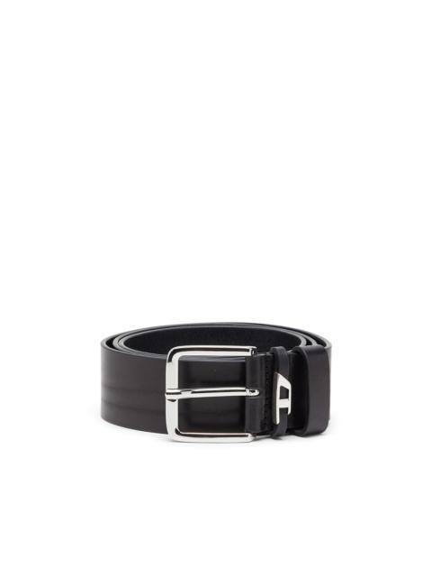 Diesel 4 CM CRINKLE LEATHER BELT