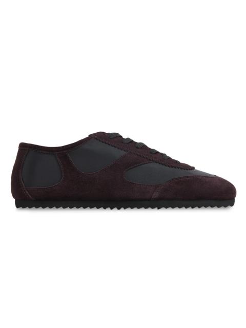 A.EMERY A. Emery Women's Adams Suede Low-Top Sneakers - Black Berry