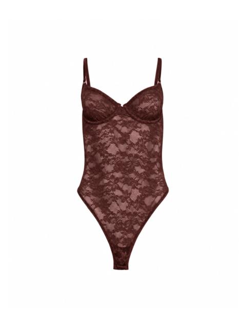 Fleur du Mal Le Stretch Lace Bodysuit