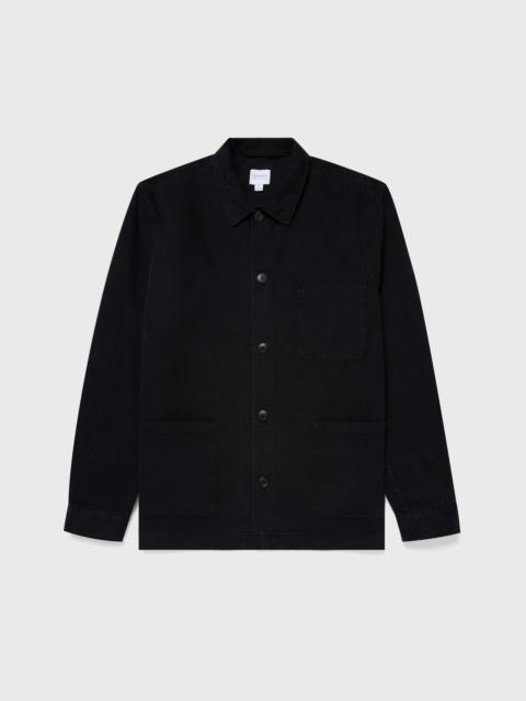 Sunspel Brushed Cotton Twin Pocket Jacket