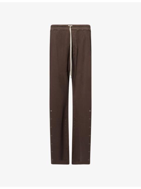 Rick Owens DRKSHDW Pusher Wide-Leg Cotton-Jersey Jogging Bottoms