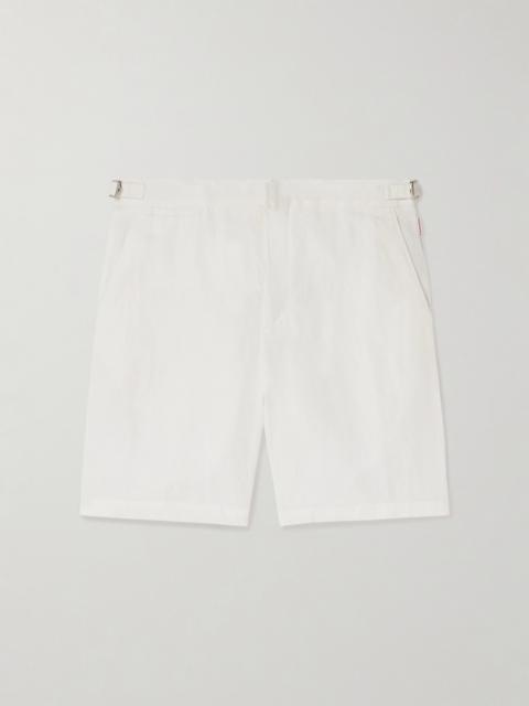 ORLEBAR BROWN Norwich Straight-Leg Linen Shorts
