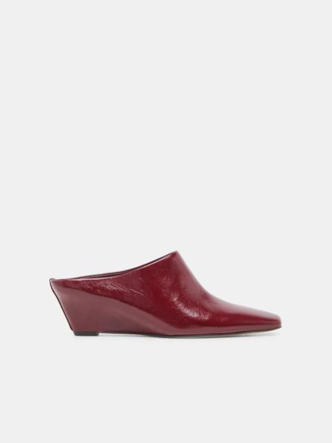 dolce vita HILAH MULES OXBLOOD CRINKLE PATENT