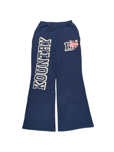 Kapital Kountry Flare Sweatpants "Navy" KAP032