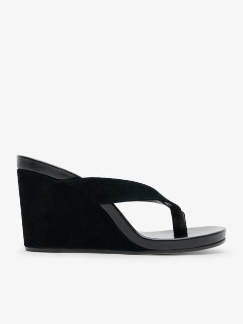 PHOEBE PHILO Round black wedges