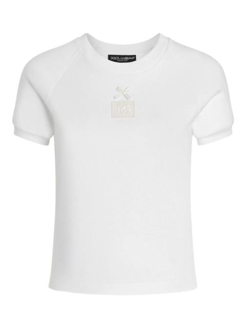 Dolce & Gabbana Dolce & Gabbana Logo-embroidered T-shirt