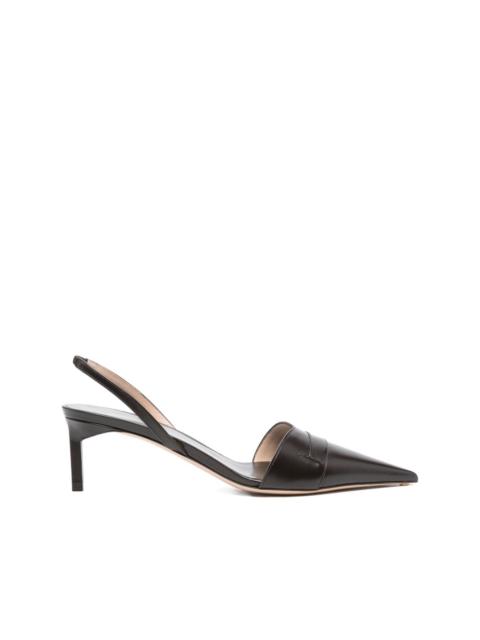 TOM FORD 65MM slingback pointed-toe pumps