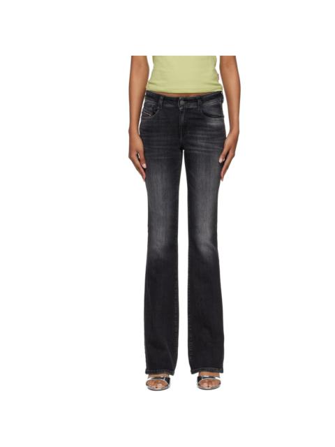 Diesel Black Bootcut Low Waist 1969 D-Ebbey Jeans