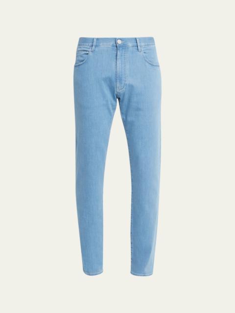 GIORGIO ARMANI Men's Straight Leg Jeans