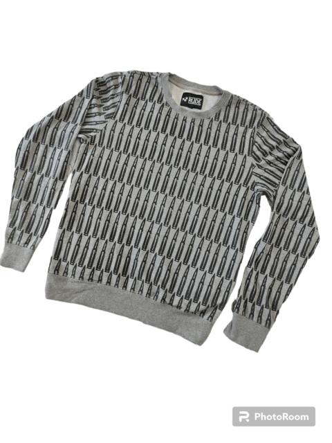 Other Designers Designer - XXX Rude Full Bullets Printed Sweater