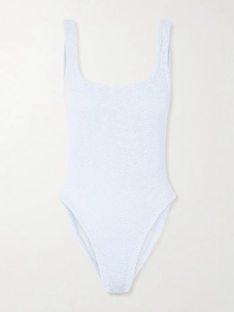 Hunza G Seersucker Swimsuit