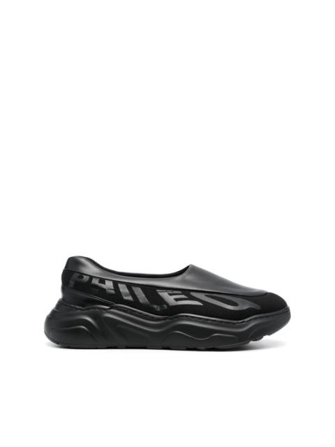 PHILEO logo-print low-top laceless sneakers