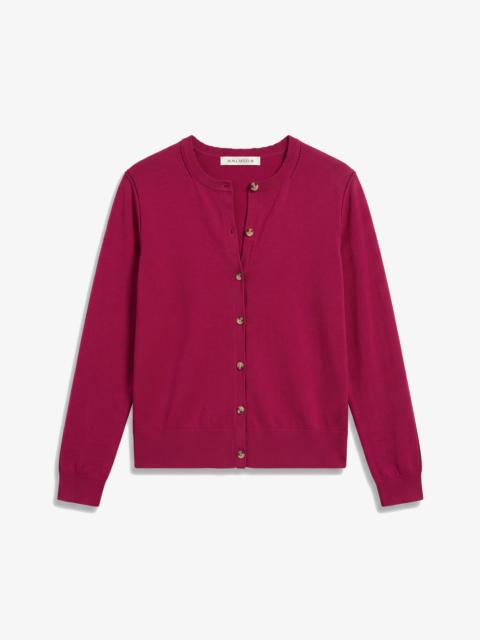 M.M.LaFleur Mel Pointelle Cardigan - Cotton Silk Knit