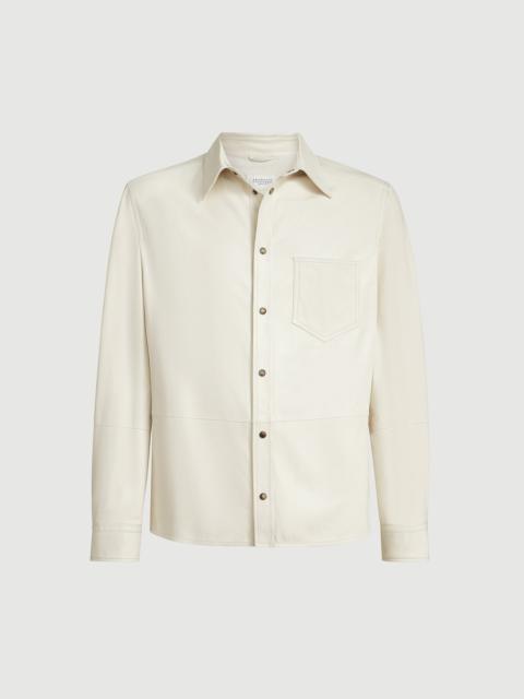 Brunello Cucinelli Calfskin overshirt