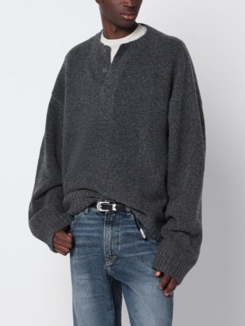 REPRESENT Dark grey wool-blend sweater