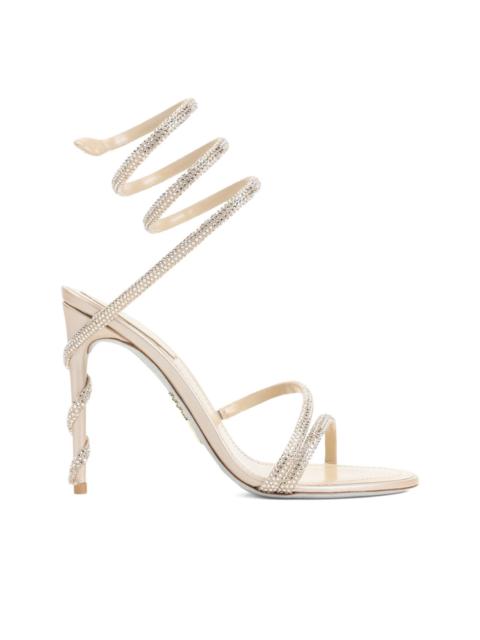 RENE CAOVILLA spiral-heel sandals