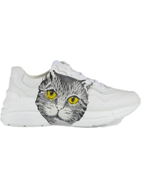 GUCCI Women's Rhyton sneaker with Mystic Cat