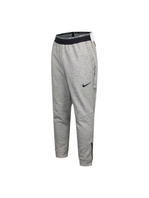 Nike Pro Therma-fit Running Athleisure Casual Sports Lacing Pants Gray DD1881-010