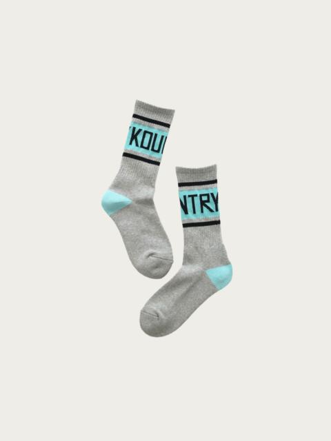 Kapital 144 Yarns KOUNTRY Socks - Top Grey