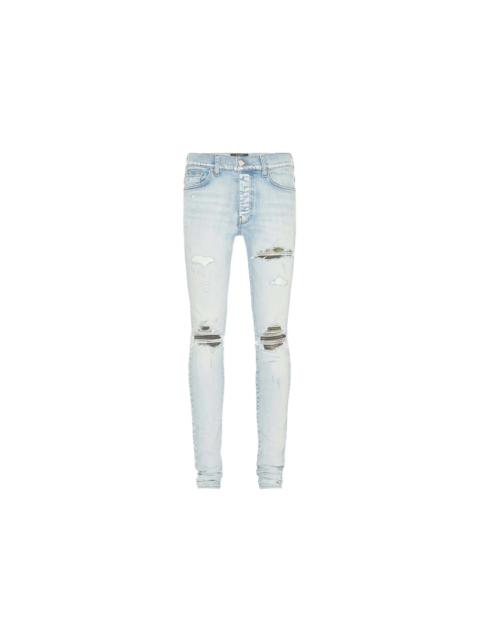 AMIRI AMIRI MX1 Camo Jeans Light Indigo
