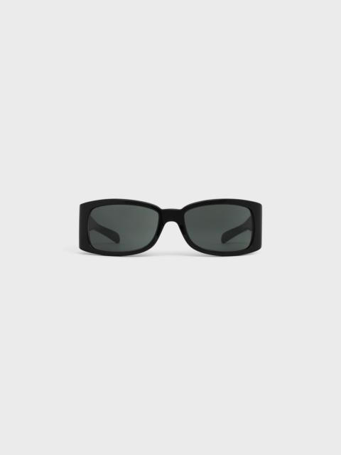 CELINE Black Frame 54 Sunglasses in Acetate