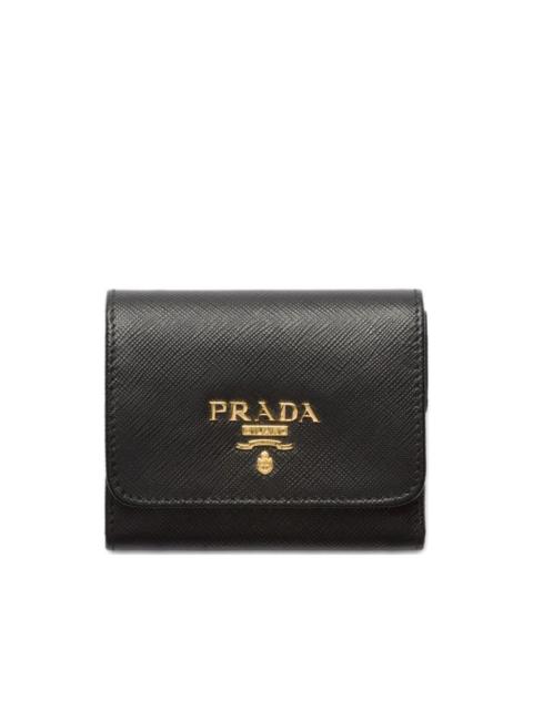 Prada small saffiano leather wallet