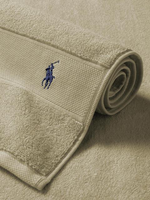 Ralph Lauren Polo Player Cotton Bath Mat - Sage
