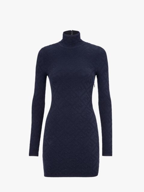 FENDI Blue viscose dress