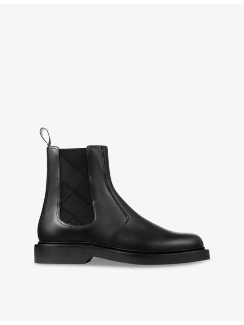 JIMMY CHOO Reggie Leather Chelsea Boots