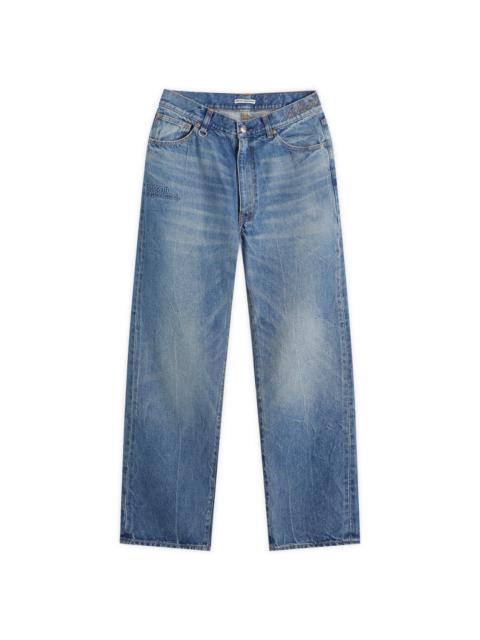 Uniform Experiment Uniform Experiment Damaged Denim Jeans | REVERSIBLE