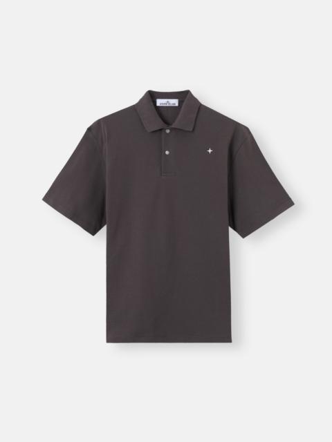 Stone Island 2200004 50/2 ORGANIC COTTON PIQUÉ_S.I. STELLINA