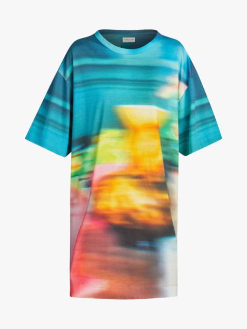 Dries Van Noten COTTON T-SHIRT DRESS