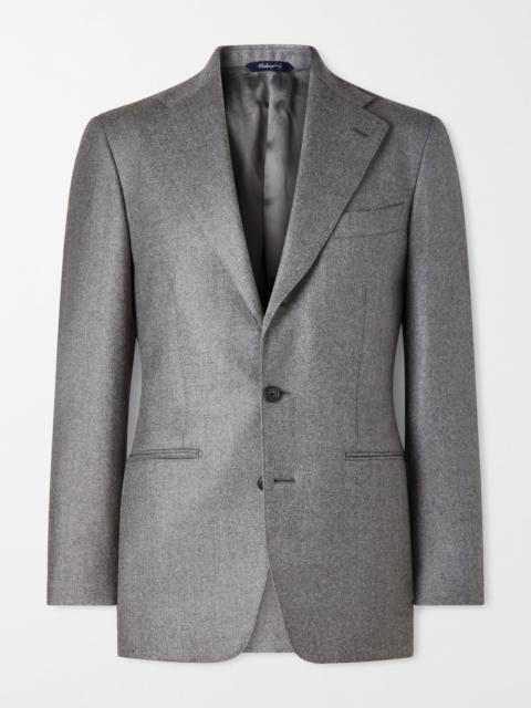 SAMAN AMEL Wool Twill Suit Jacket