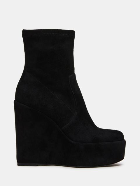STEVE MADDEN CECIL BLACK SUEDE