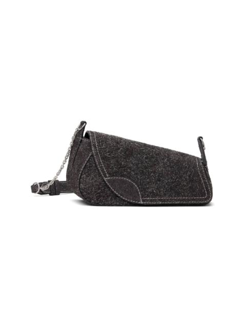 Kiko Kostadinov Gray Trivia Chain Bag