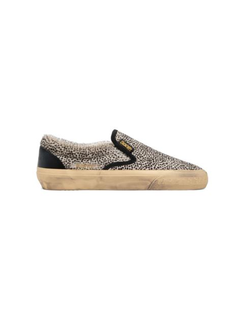 Golden Goose Vce Pois Horsy Sneakers black/white