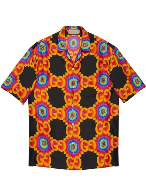 GUCCI GG Kaleidoscope silk shirt