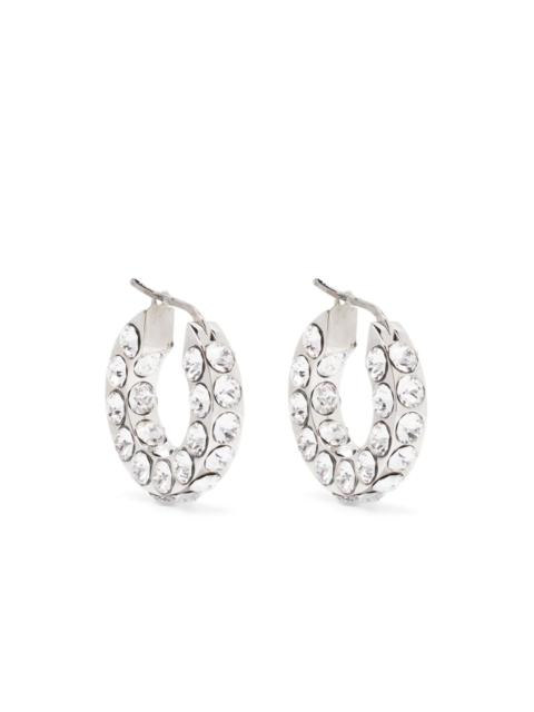 Amina Muaddi Jahleel crystal-embellished earrings