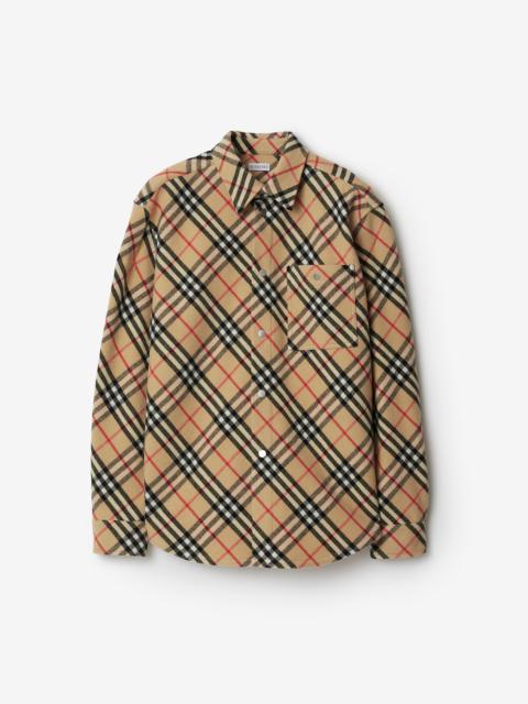 Check Wool Shirt