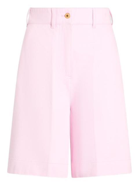 PATOU button-fastening shorts