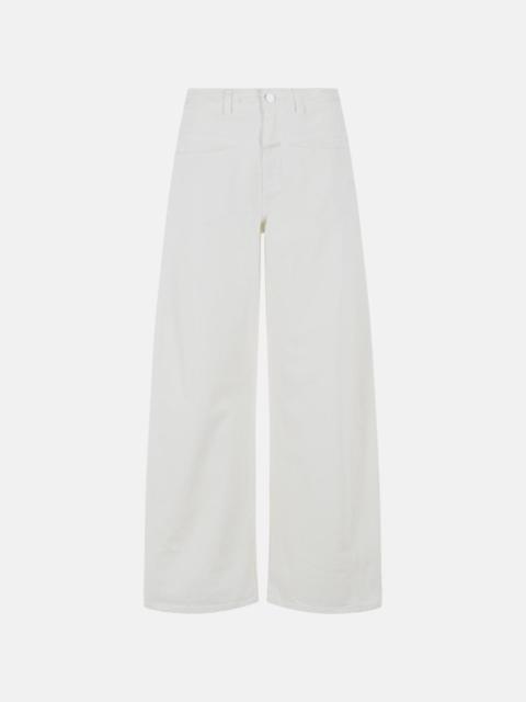 CLOSED 'TORI-X' WHITE COTTON JEANS