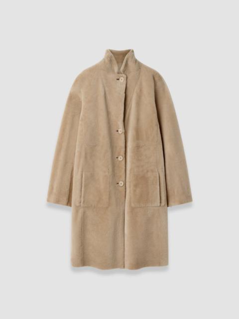 JOSEPH Britanny Reversible Soft Shearling Jacket