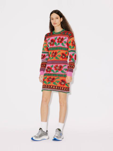 KENZO 'Fair Isle' wool jumper dress