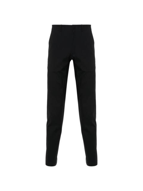seam-detailed tapered trousers