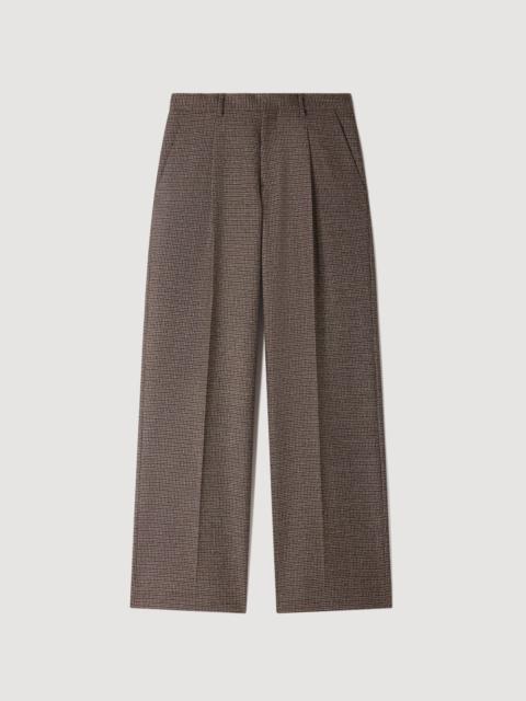 Sandro WOOL SUIT TROUSERS