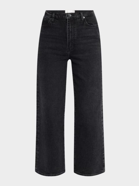 FRAME The Wide Crop Jeans