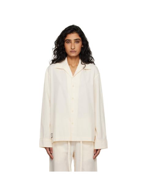entire studios Off-White LS Pyjama Shirt