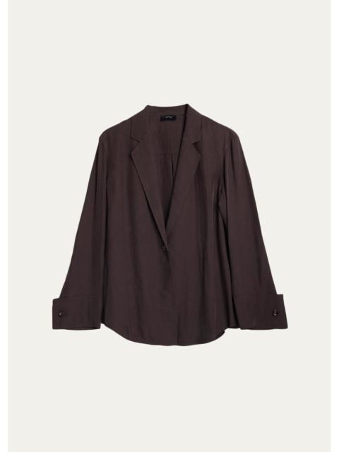 Theory Airy Single-Breasted Blazer
