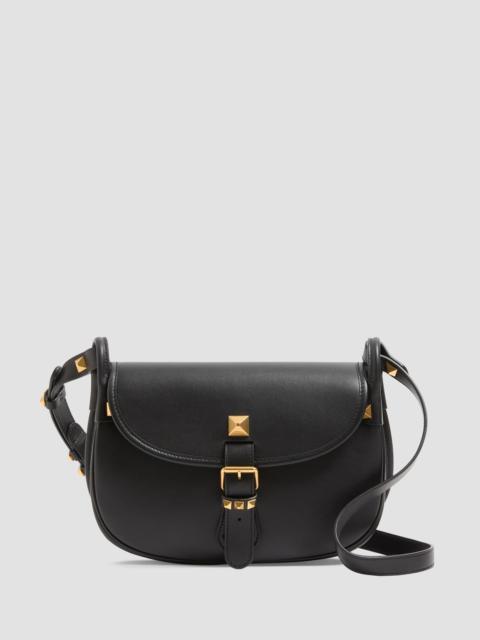 Valentino Women's Flaneuse Medium Leather Shoulder Bag - Black