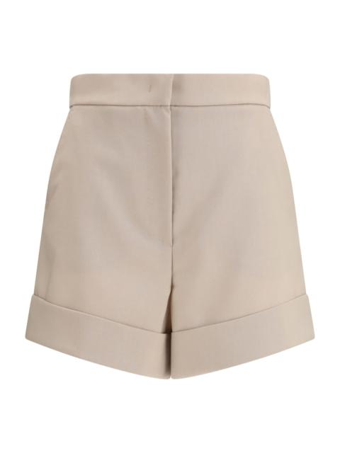 Max Mara Mohair And Silk Canvas Shorts